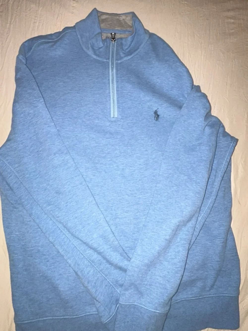 Polo by Ralph Lauren Sky Blue Half-Zip Pullover